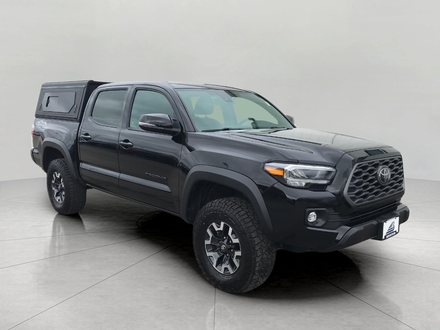 Black 2023 Toyota Tacoma TRD Off Road Double Cab 4WD Pickup Truck Four-Wheel Drive Automatic