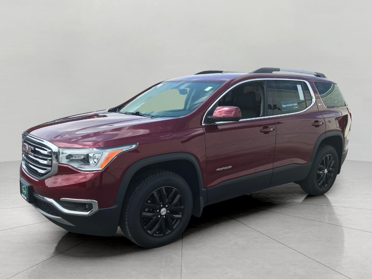 Red 2018 GMC Acadia SLT-1 FWD SUV / Crossover Front-Wheel Drive Automatic