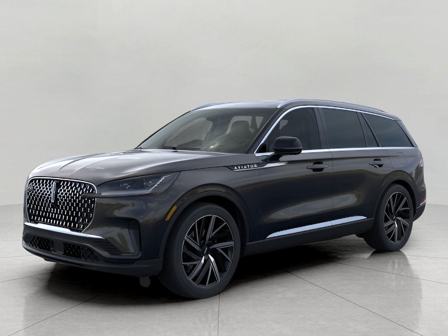 INFINITE BLACK METALLIC 2026 Lincoln Aviator Reserve AWD SUV / Crossover All-Wheel Drive Automatic