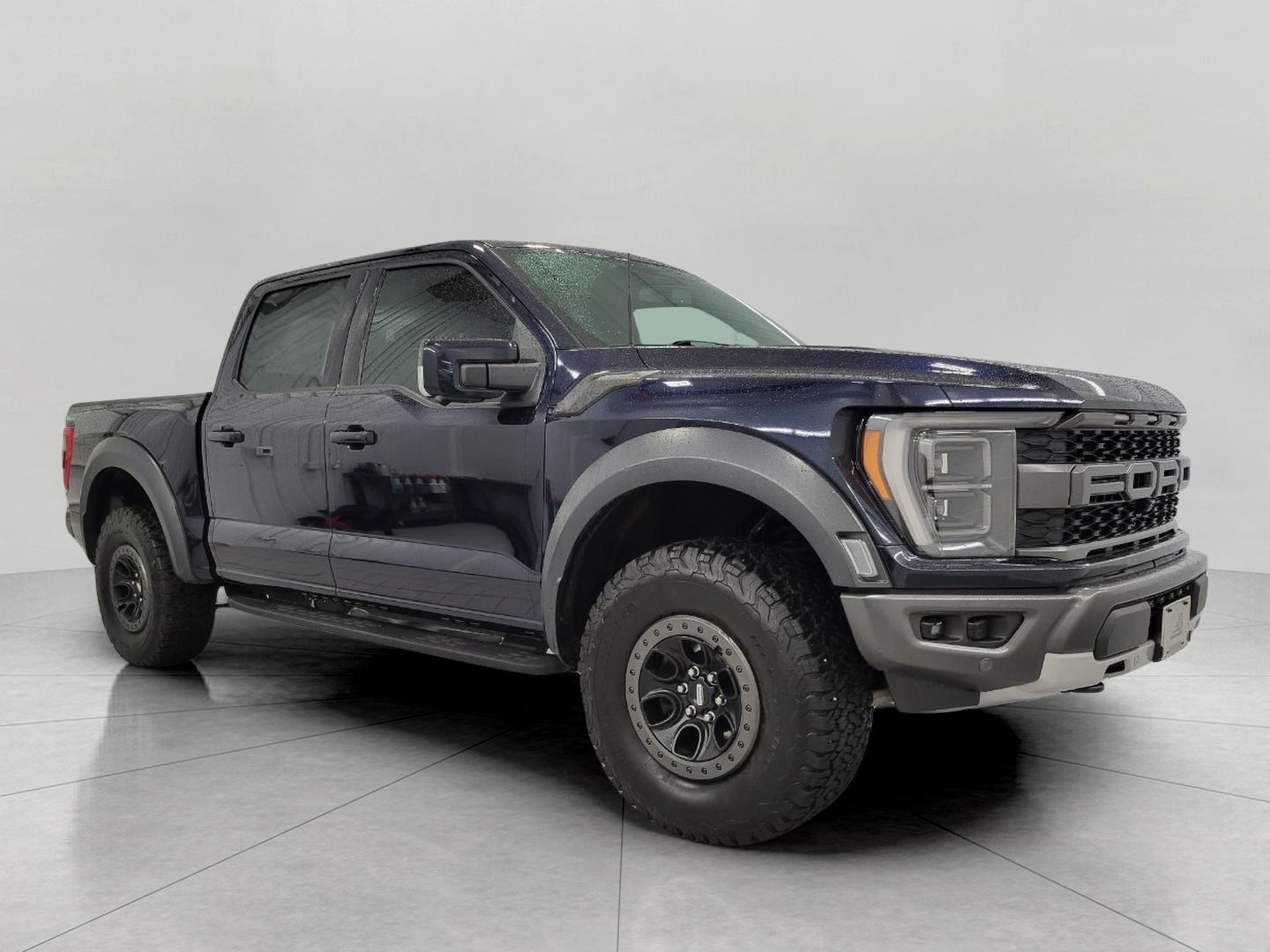 ANTIMATTER BLUE 2022 Ford F-150 Raptor SuperCrew 4WD Pickup Truck Four-Wheel Drive Automatic