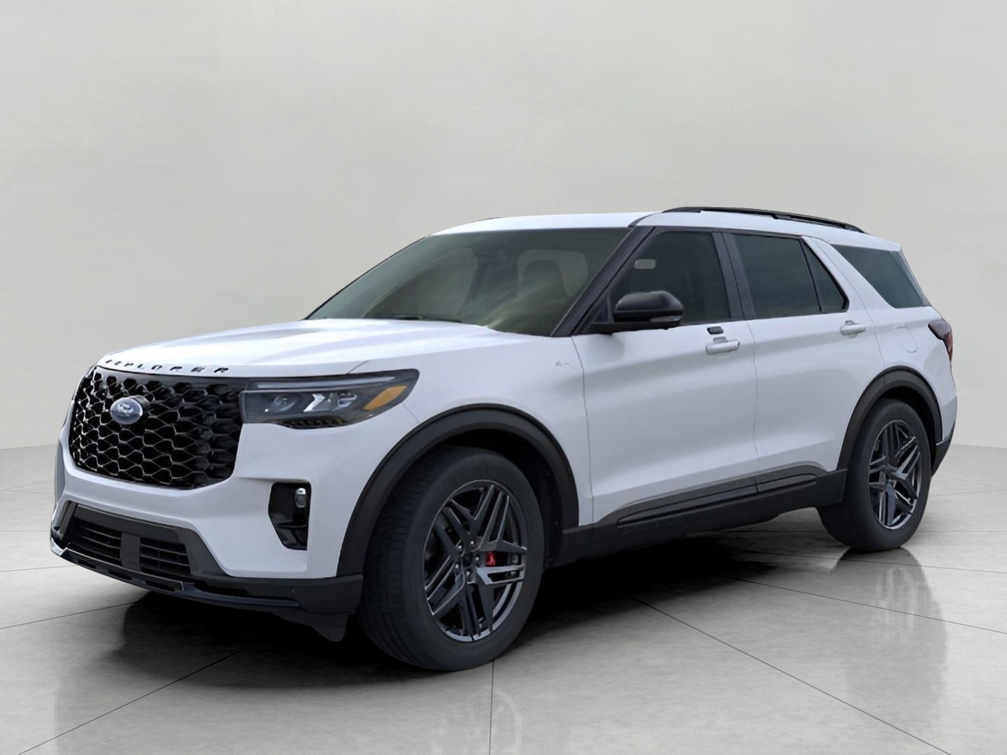 SPACE WHITE 2026 Ford Explorer SUV / Crossover All-Wheel Drive Automatic