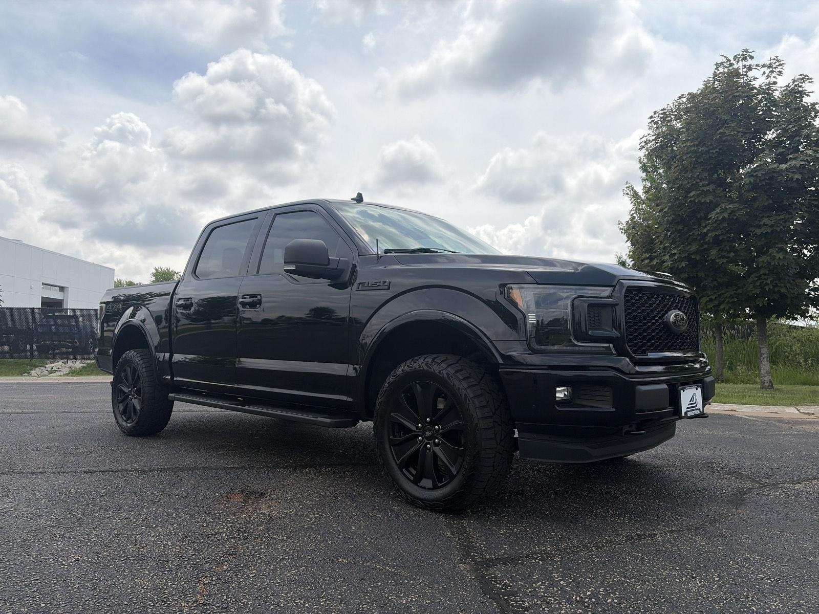 AGATE BLACK 2020 Ford F-150 XLT SuperCrew 4WD Pickup Truck Four-Wheel Drive Automatic