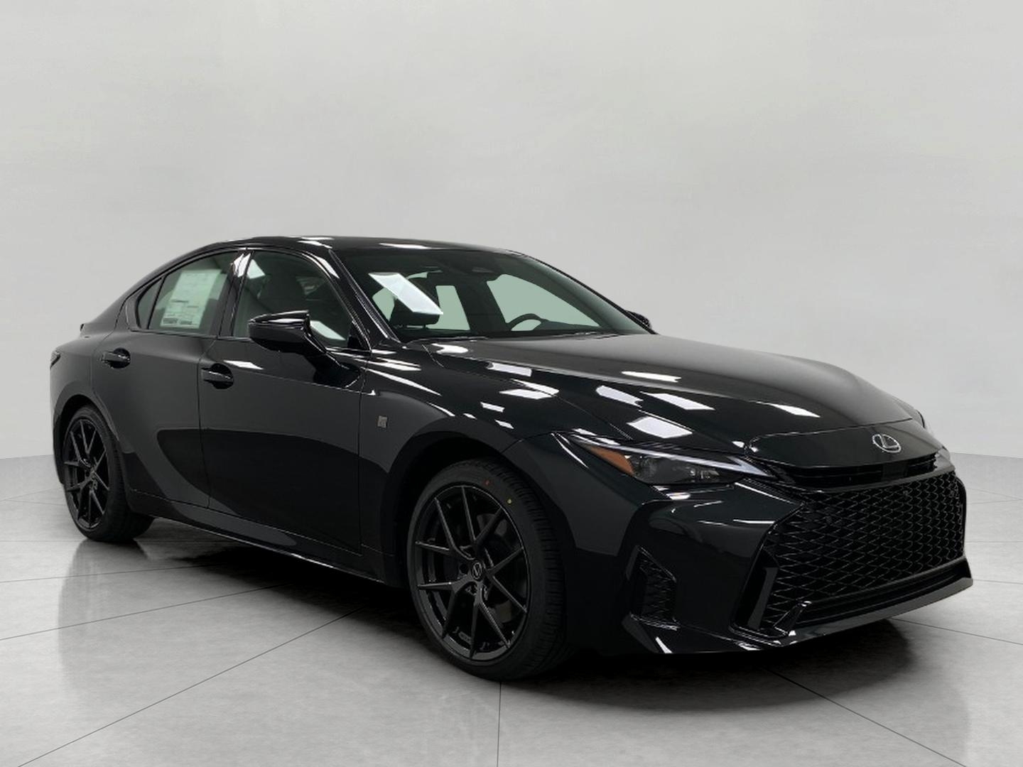 Black (CAVIAR) 2026 Lexus IS 350 F Sport Design AWD Sedan All-Wheel Drive Automatic