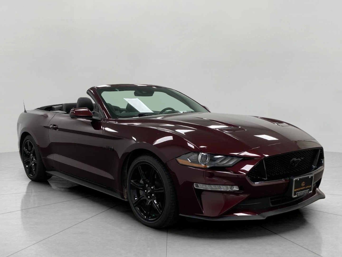 Red (ROYAL CRIMSON METALLIC TINTED) 2018 Ford Mustang Convertible Rear-Wheel Drive Automatic