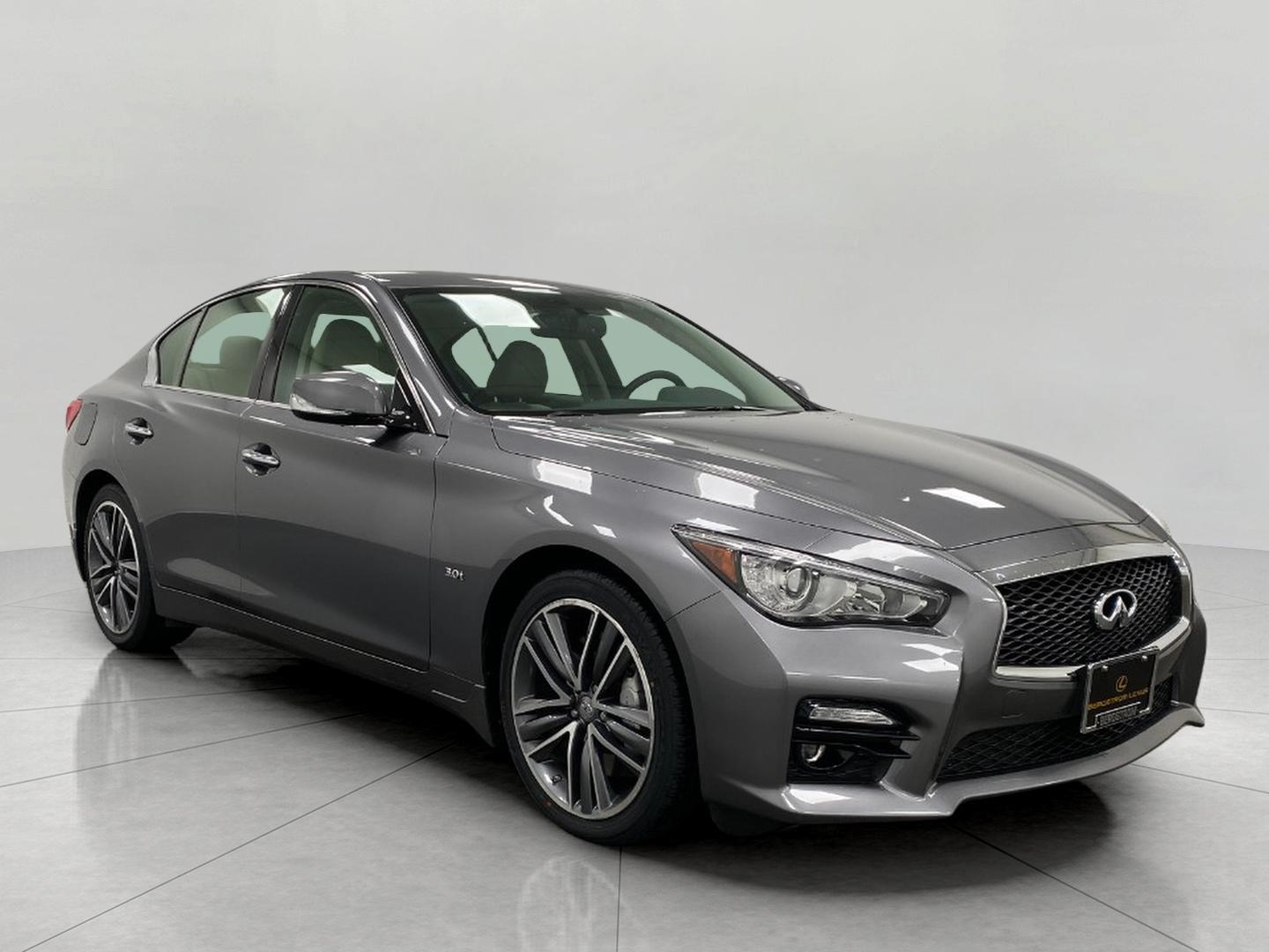 Gray 2017 INFINITI Q50 3.0t Sport AWD Sedan All-Wheel Drive Automatic
