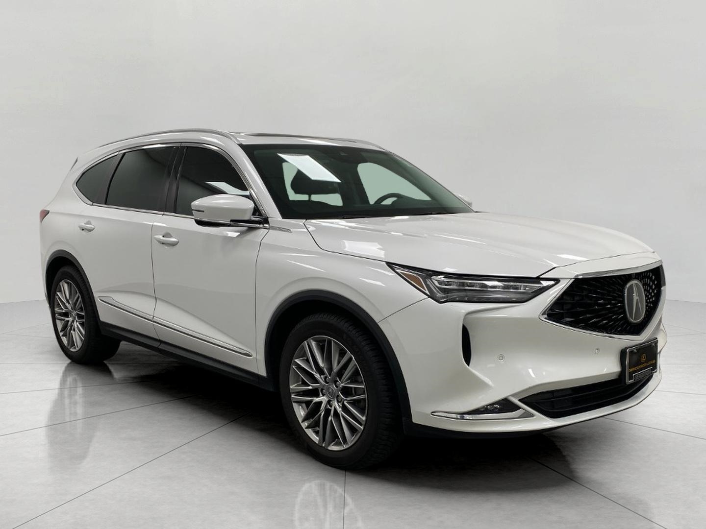 White 2022 Acura MDX SH-AWD with Advance Package SUV / Crossover All-Wheel Drive Automatic