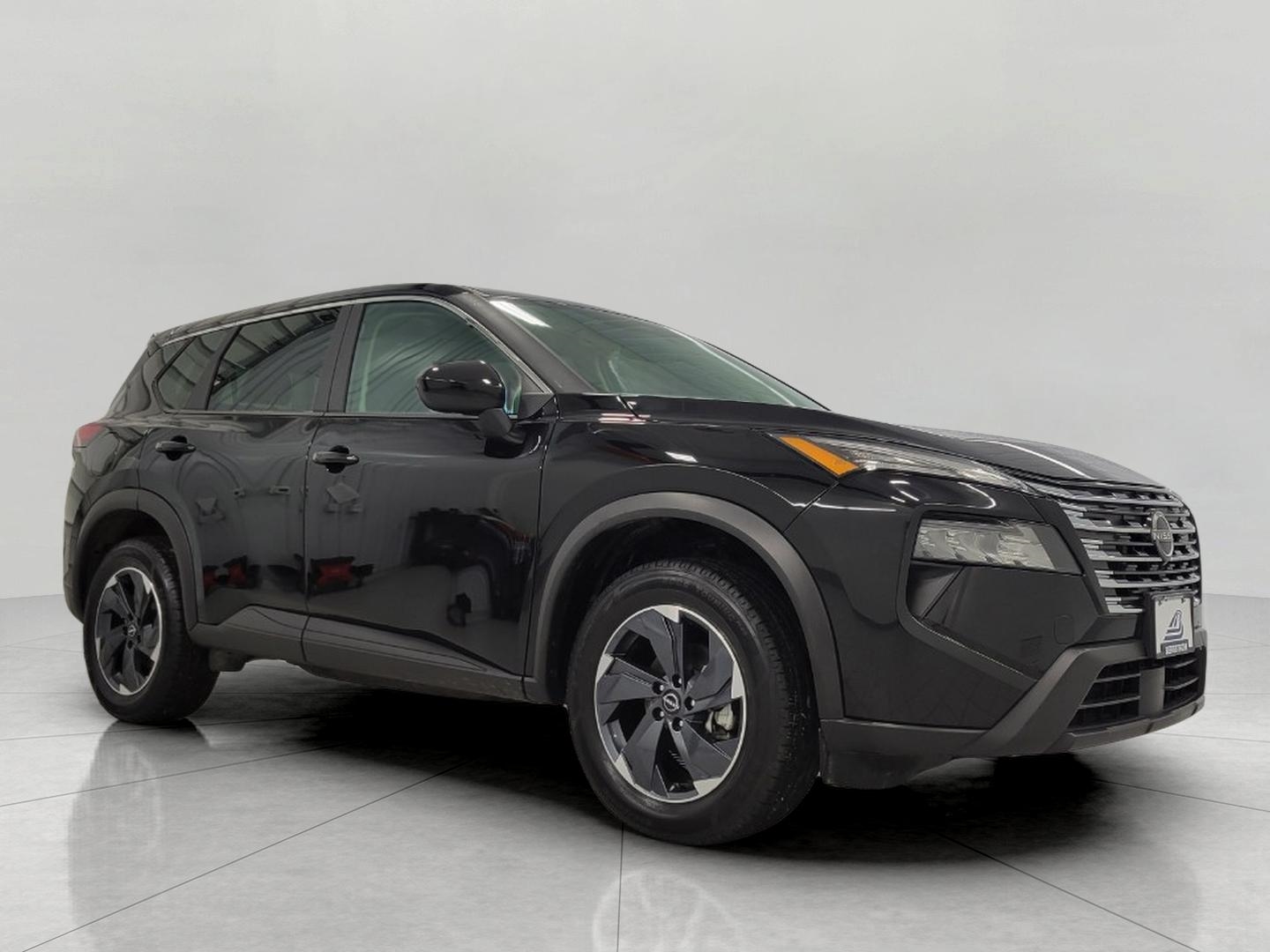 SUPER BLACK 2025 Nissan Rogue SV AWD SUV / Crossover All-Wheel Drive Automatic