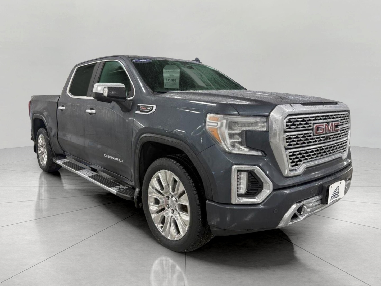 Gray (DARK SKY METALLIC) 2020 GMC Sierra 1500 Denali Crew Cab 4WD Pickup Truck Four-Wheel Drive Automatic