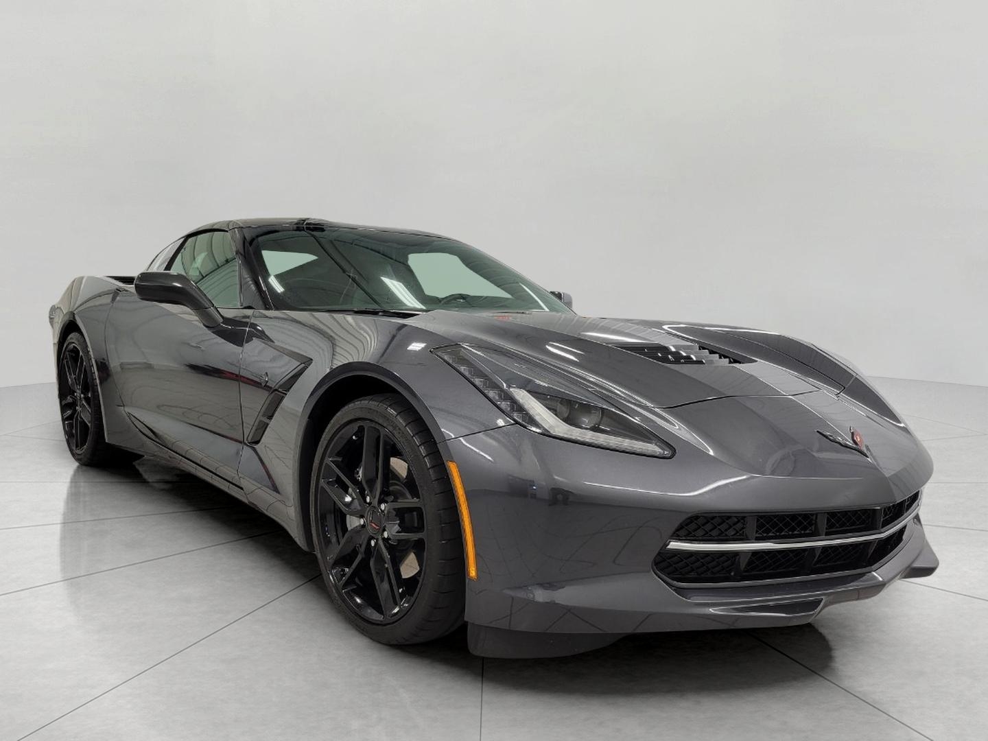 WATKINS GLEN GRAY METALLIC 2018 Chevrolet Corvette Stingray 1LT Coupe RWD Coupe Rear-Wheel Drive Manual