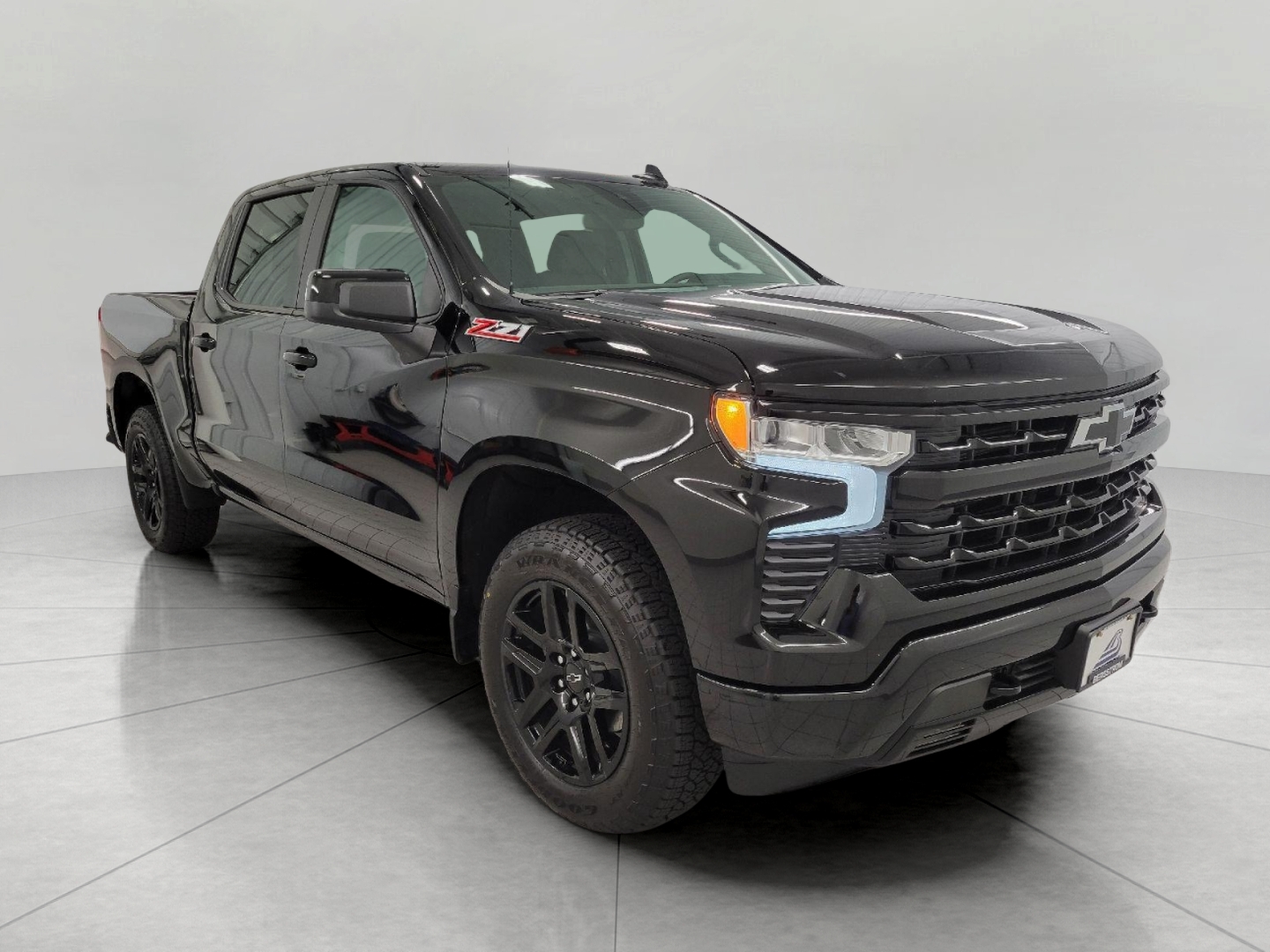 Black 2026 Chevrolet Silverado 1500 Pickup Truck Four-Wheel Drive Automatic