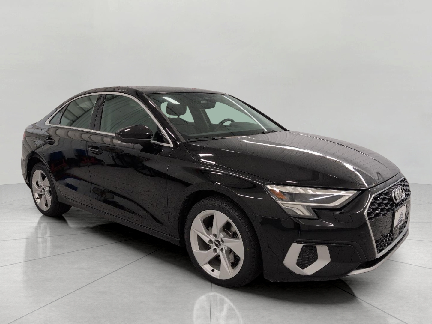 BRILLIANT BLACK 2023 Audi A3 Sedan Front-Wheel Drive Automatic