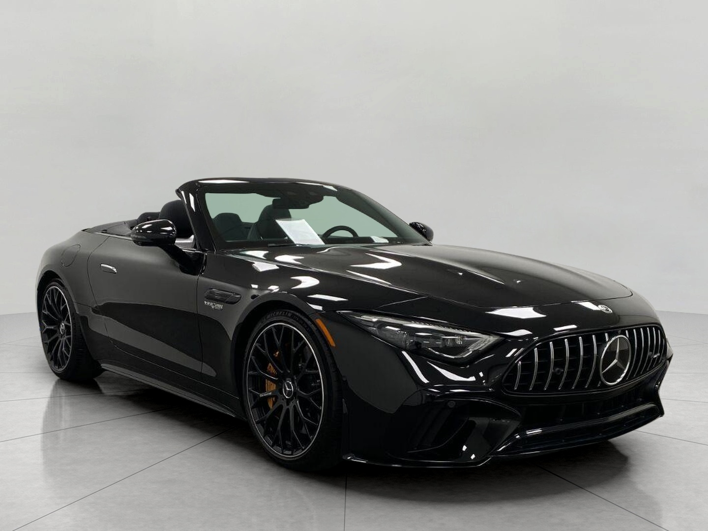OBSIDIAN BLACK METALLIC 2022 Mercedes-Benz SL-Class Convertible All-Wheel Drive Automatic