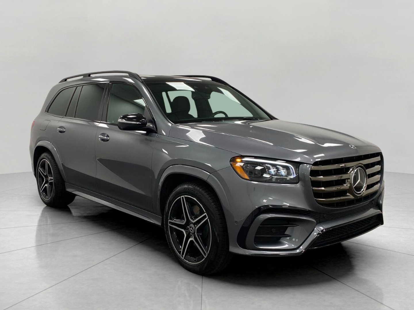 Gray (SELENITE GREY METALLIC) 2024 Mercedes-Benz GLS SUV / Crossover All-Wheel Drive Automatic