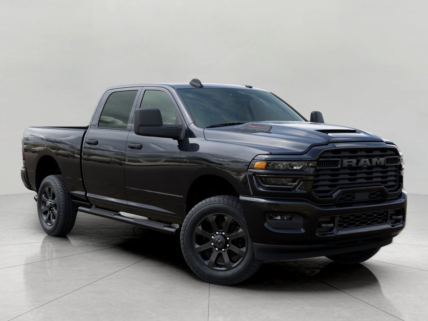 DIAMOND BLACK CRYSTAL 2026 RAM 2500 Black Express Crew Cab 4WD Pickup Truck Four-Wheel Drive Automatic