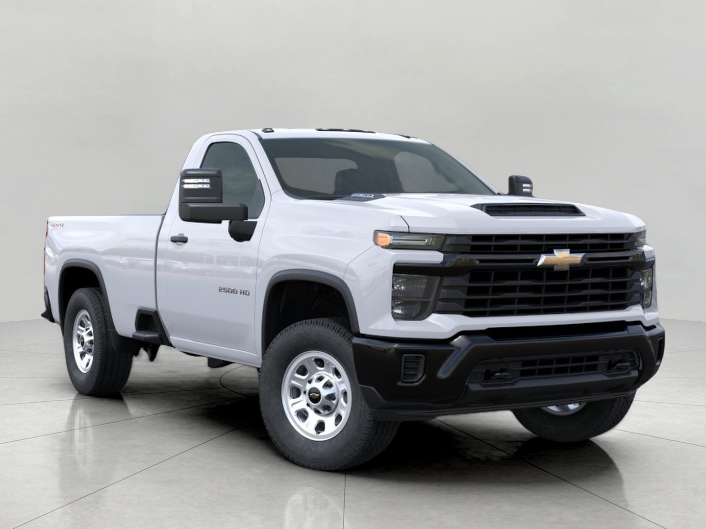 SUMMIT WHITE 2026 Chevrolet Silverado 2500HD Pickup Truck Four-Wheel Drive Automatic