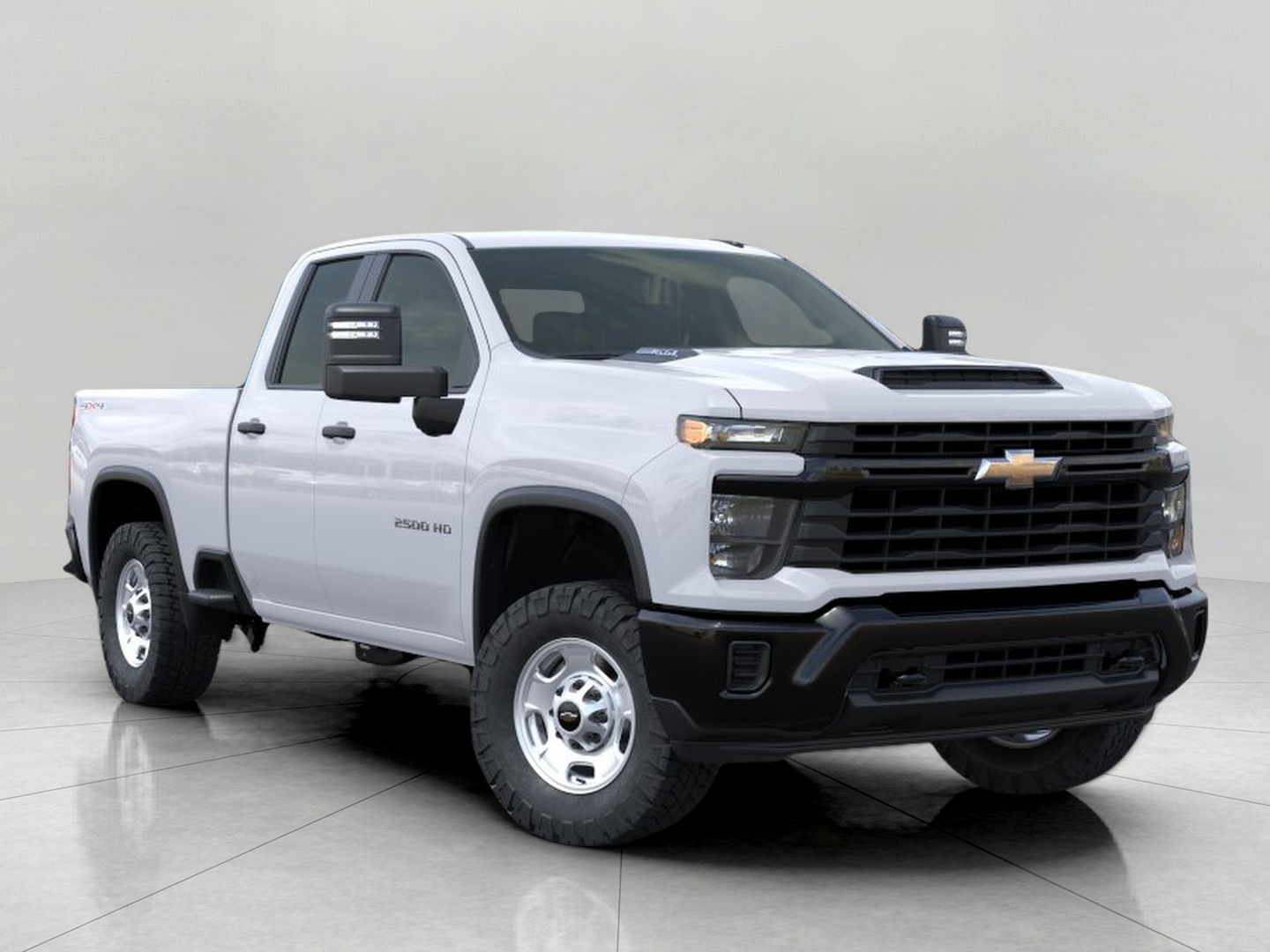 SUMMIT WHITE 2026 Chevrolet Silverado 2500HD Pickup Truck Four-Wheel Drive Automatic
