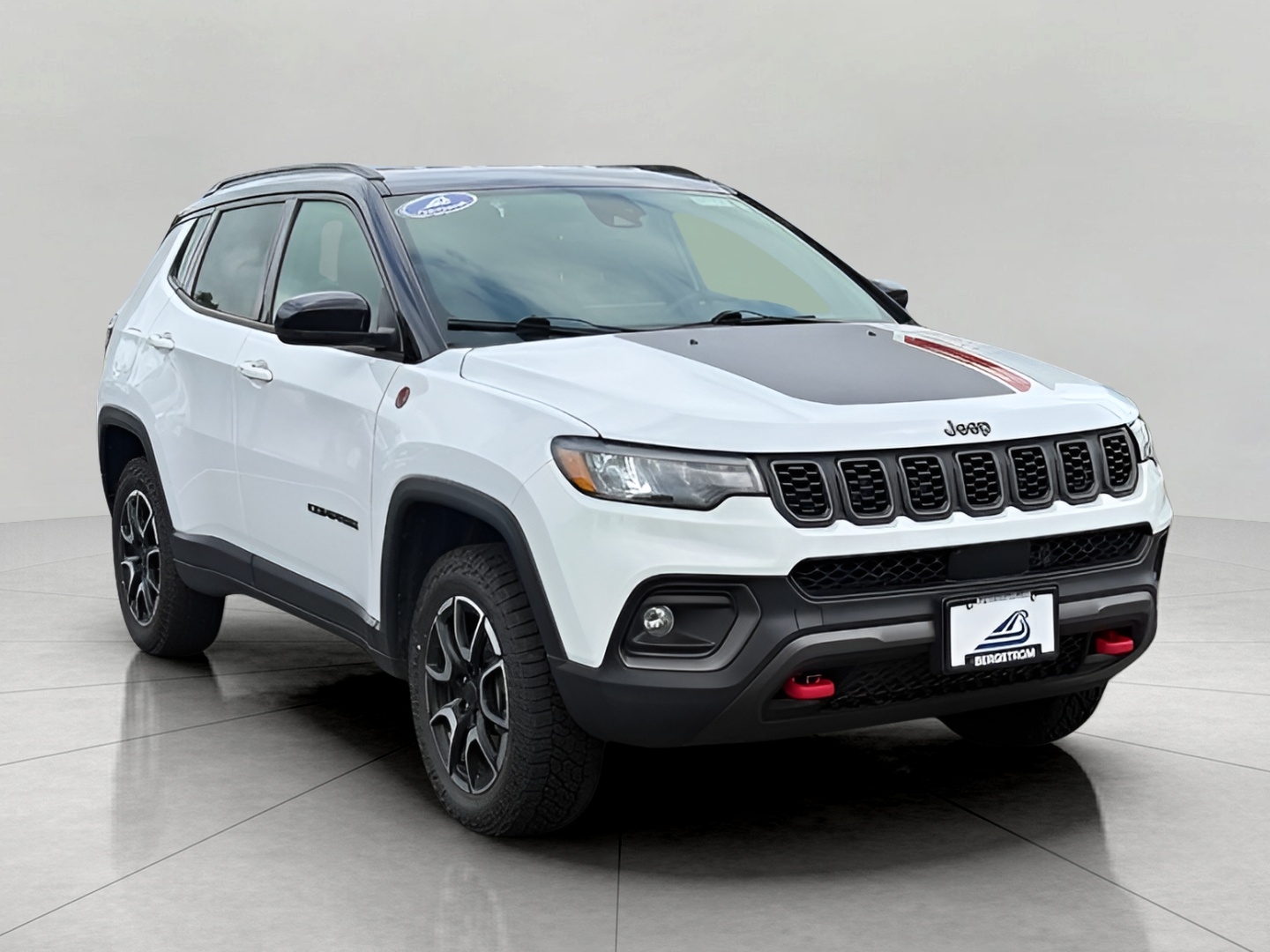 BRIGHT WHITE CLEARCOAT 2025 Jeep Compass SUV / Crossover Four-Wheel Drive Automatic