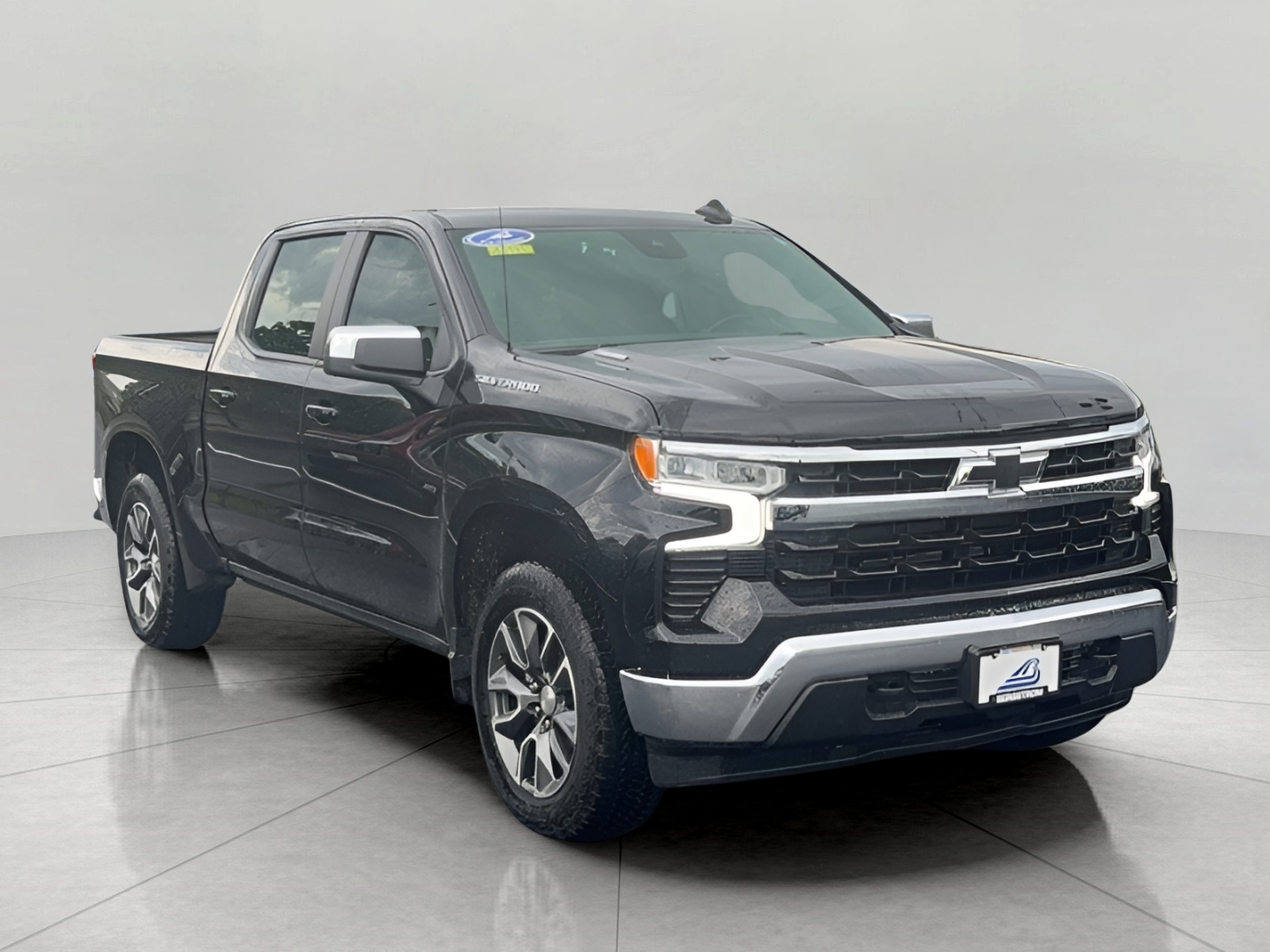 Black 2024 Chevrolet Silverado 1500 Pickup Truck Four-Wheel Drive Automatic