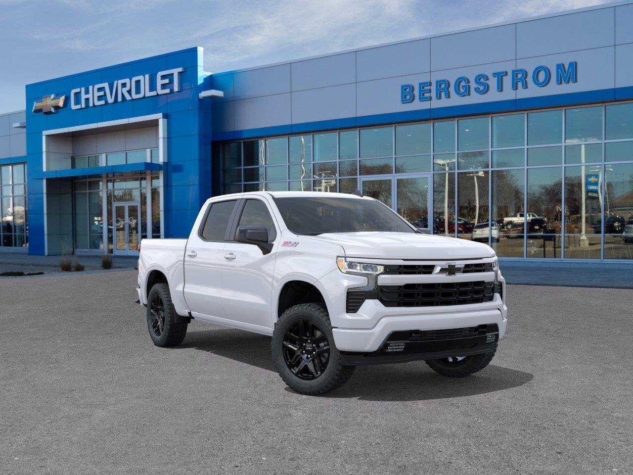 SUMMIT WHTE 2026 Chevrolet Silverado 1500 RST Crew Cab 4WD Pickup Truck Four-Wheel Drive Manual