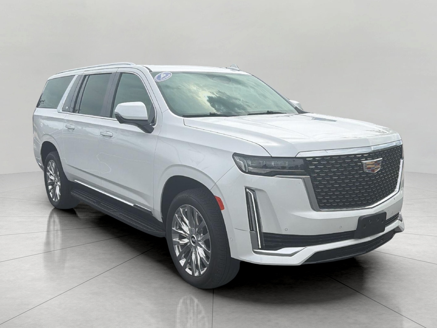 CRYSTAL WHITE TRICOAT 2024 Cadillac Escalade ESV SUV / Crossover Four-Wheel Drive Automatic